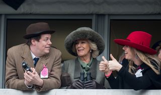 Duchess Camilla, Tom Parker Bowles and Laura Lopes