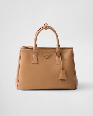 Tan Prada Galleria Large Bag