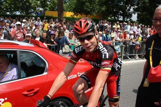 Cadel Evans (BMC) has looked strong in the race