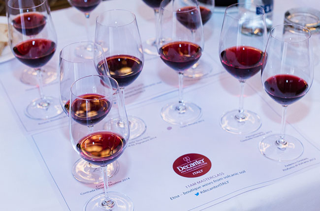Etna wines masterclass