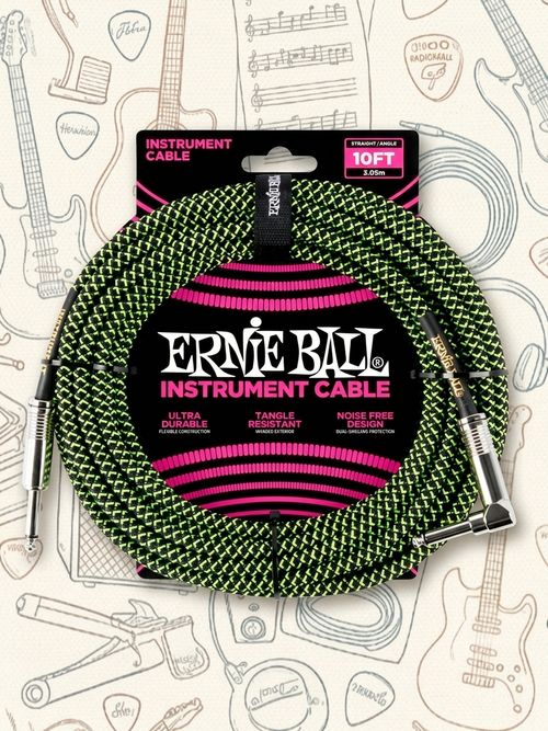 Braided Instrument Cable 10ft