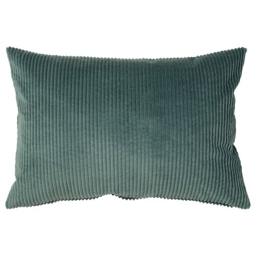 &Aring;sveig Cushion Cover - Dark Gray-Turquoise 16x23 "