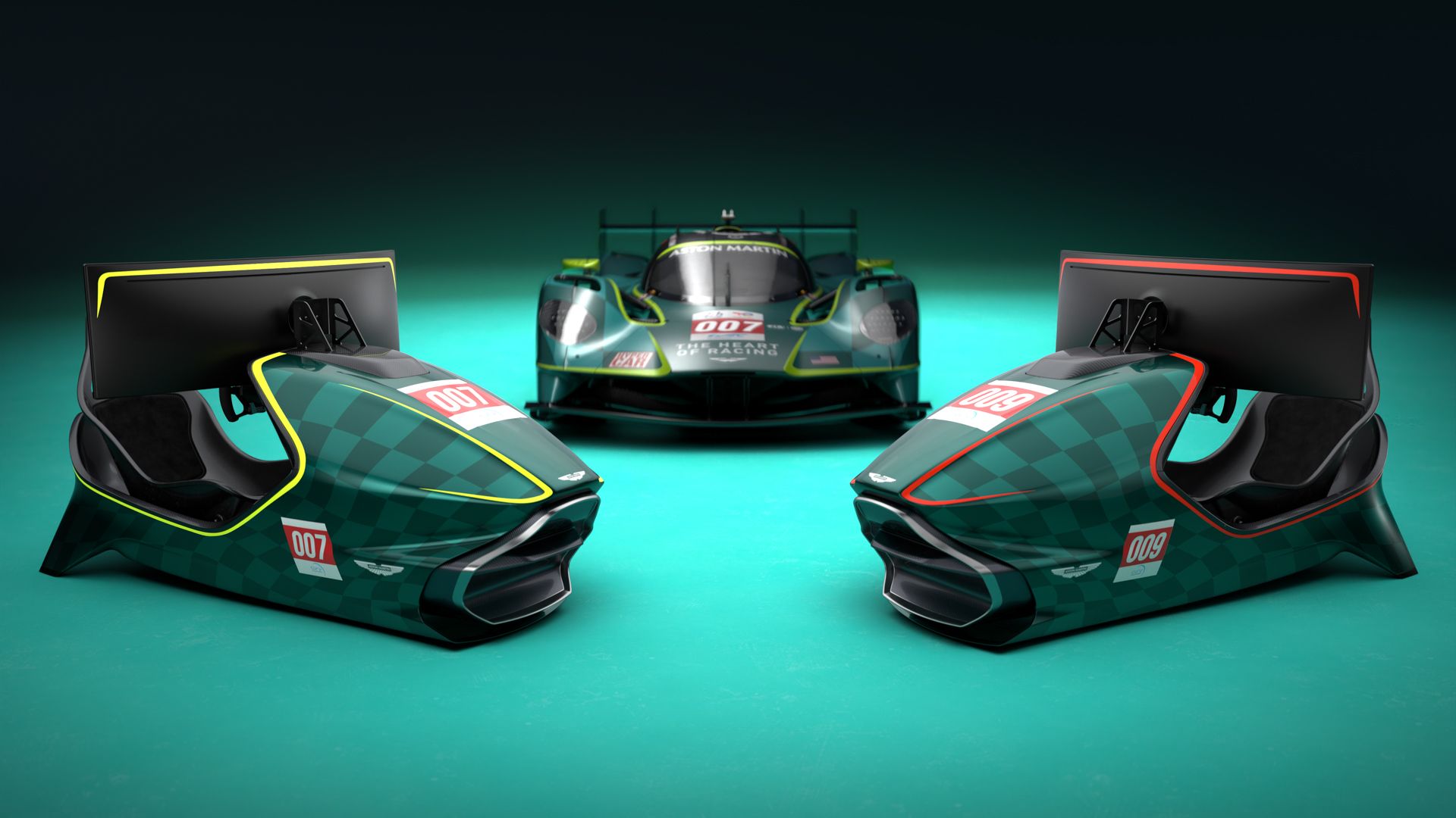 Aston Martin and Curv reveal new Valkyrie Hypercar racing sim