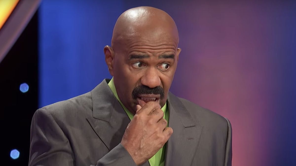 Steve Harvey confused by contestant&#039;s answer on Family Feud