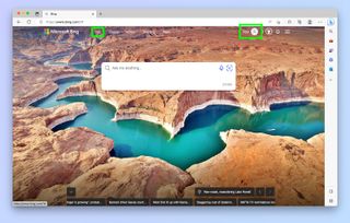 A screenshot showing how to use the Bing Image Creator