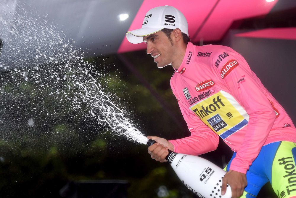 Contador bumped his lead over Fabio Aru up to 17 seconds.