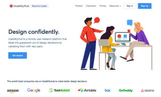 User testing software: UsabilityHub