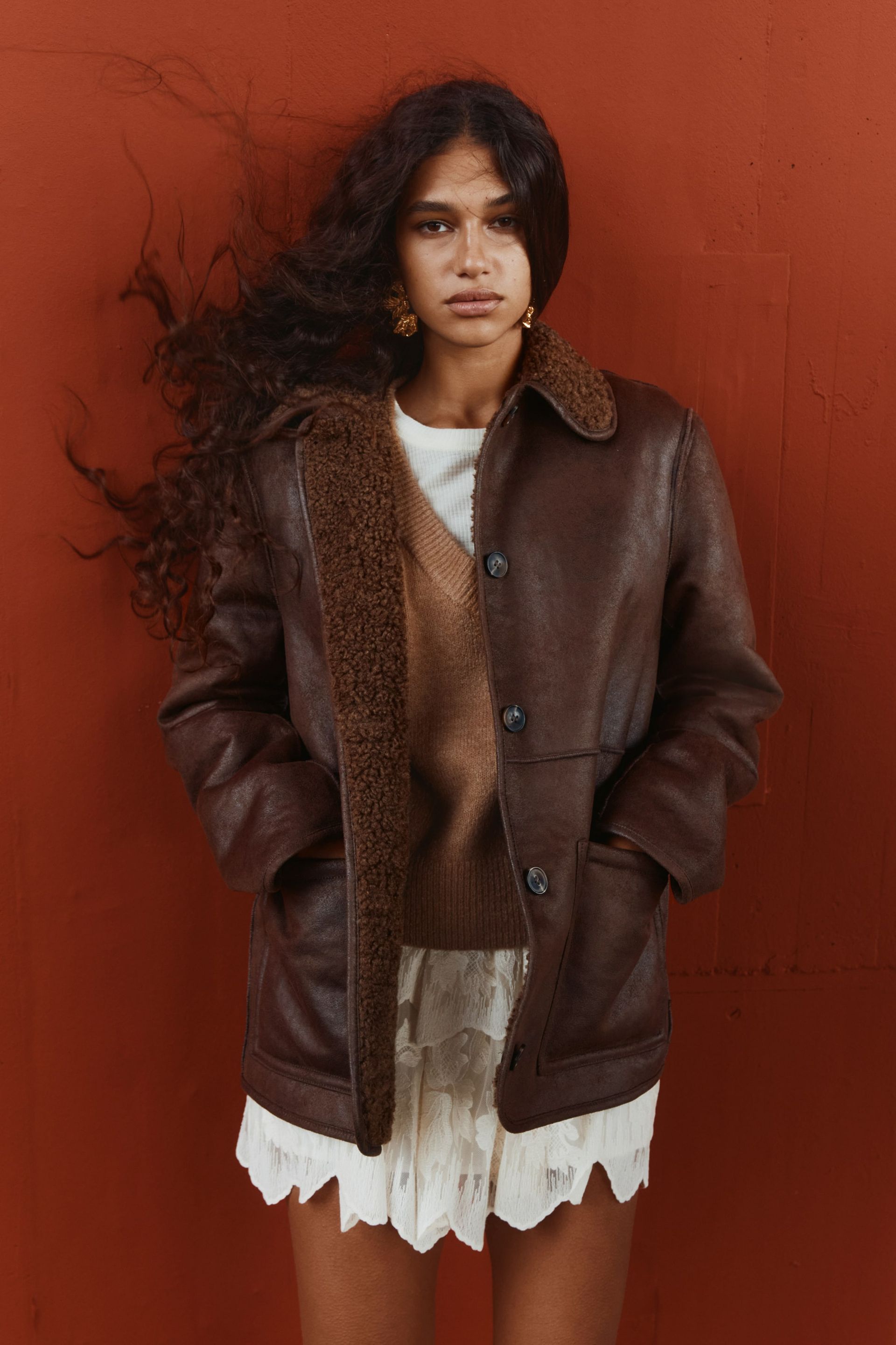 Reversible Jacket - Brown