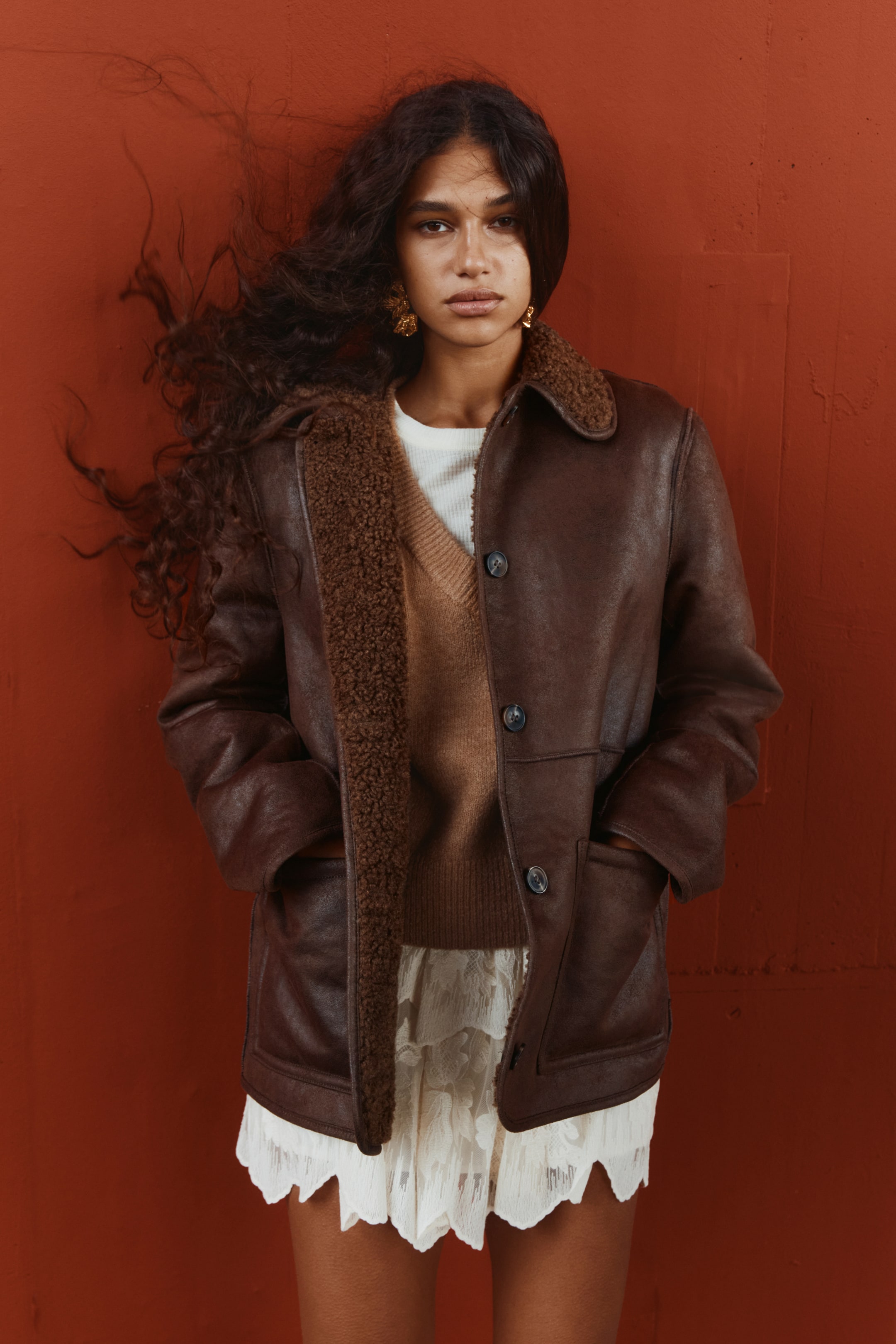 Reversible Jacket - Brown