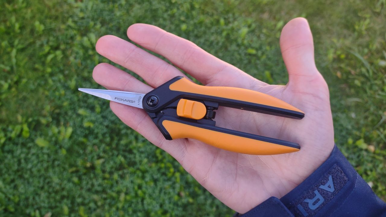 The Fiskars Solid Snip Pruning Micro-tip SP13