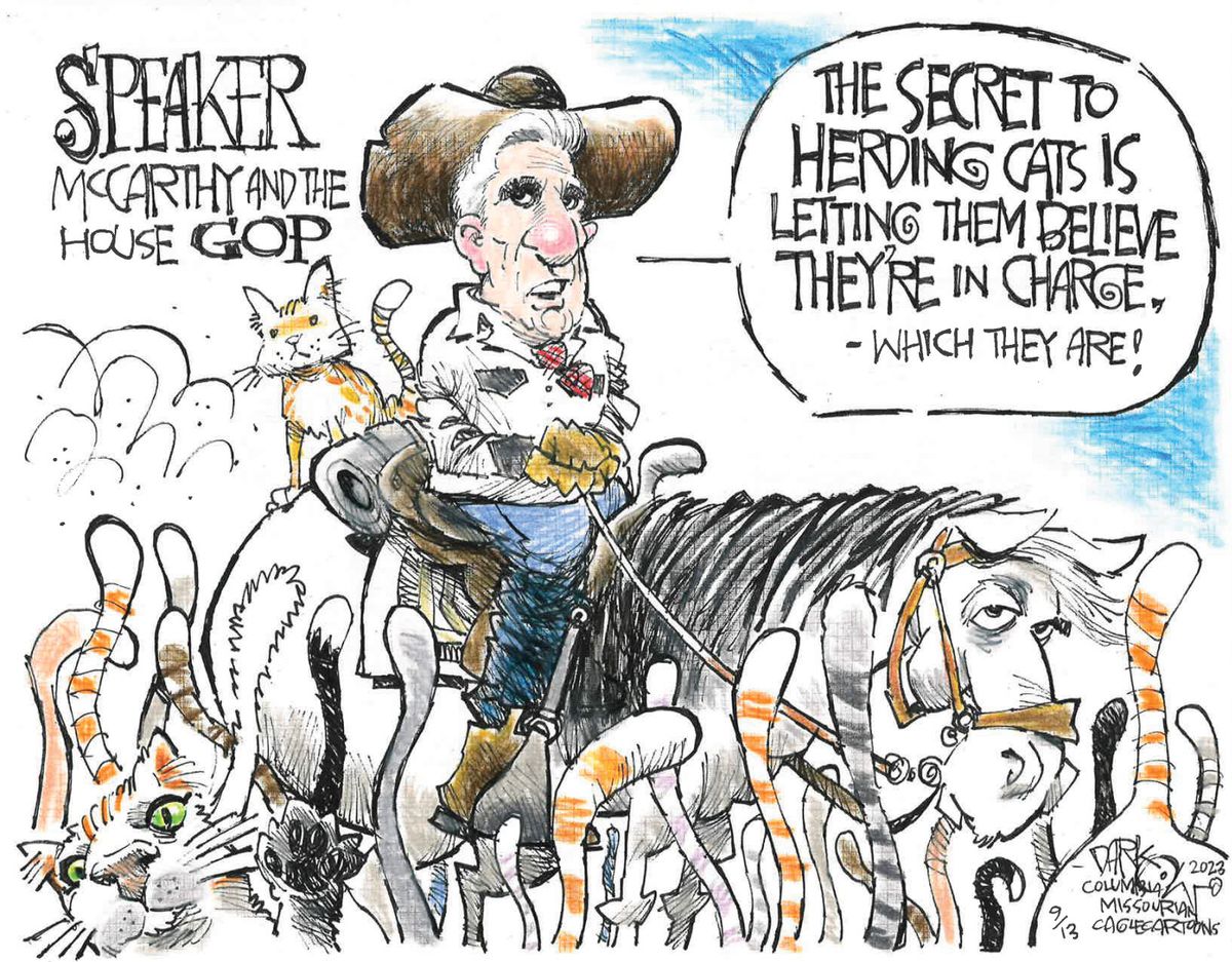 5 unimpeachably funny cartoons about Kevin McCarthy