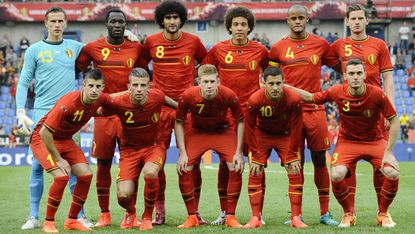 The Belgium side that took on Luxembourg last week