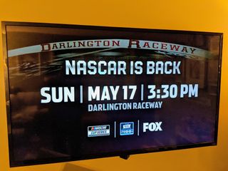 NASCAR is Back on Fox Real Heroes 400 Darlington on TV