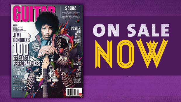 December 2011 Guitar World, Featuring Jimi Hendrix's 100 Greatest ...