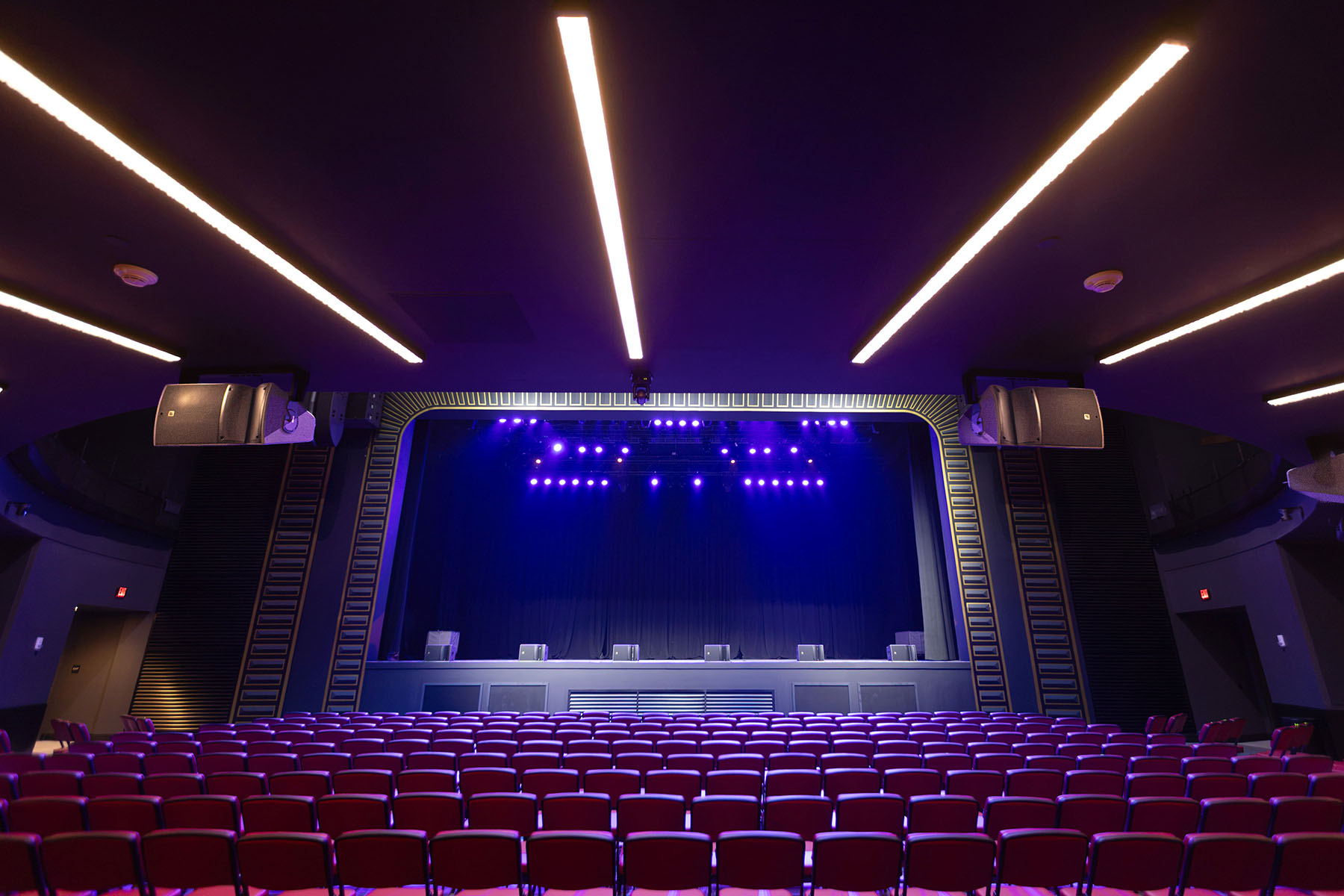 The recent project transformed a long-dormant space into a state-of-the-art PAC with high-end lighting, video, and audio from L-Acoustics.