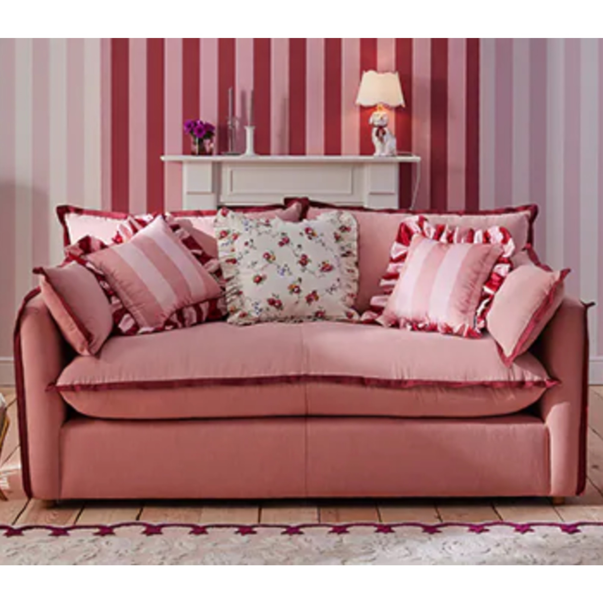 Cath Kidston Edged 3 seater sofa