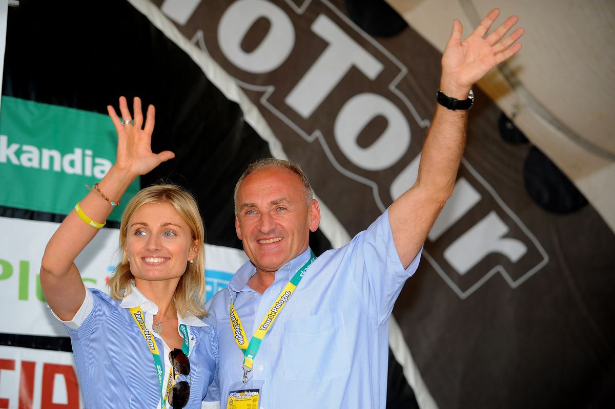Tour de Pologne race directors, Agata and Czeslaw Lang