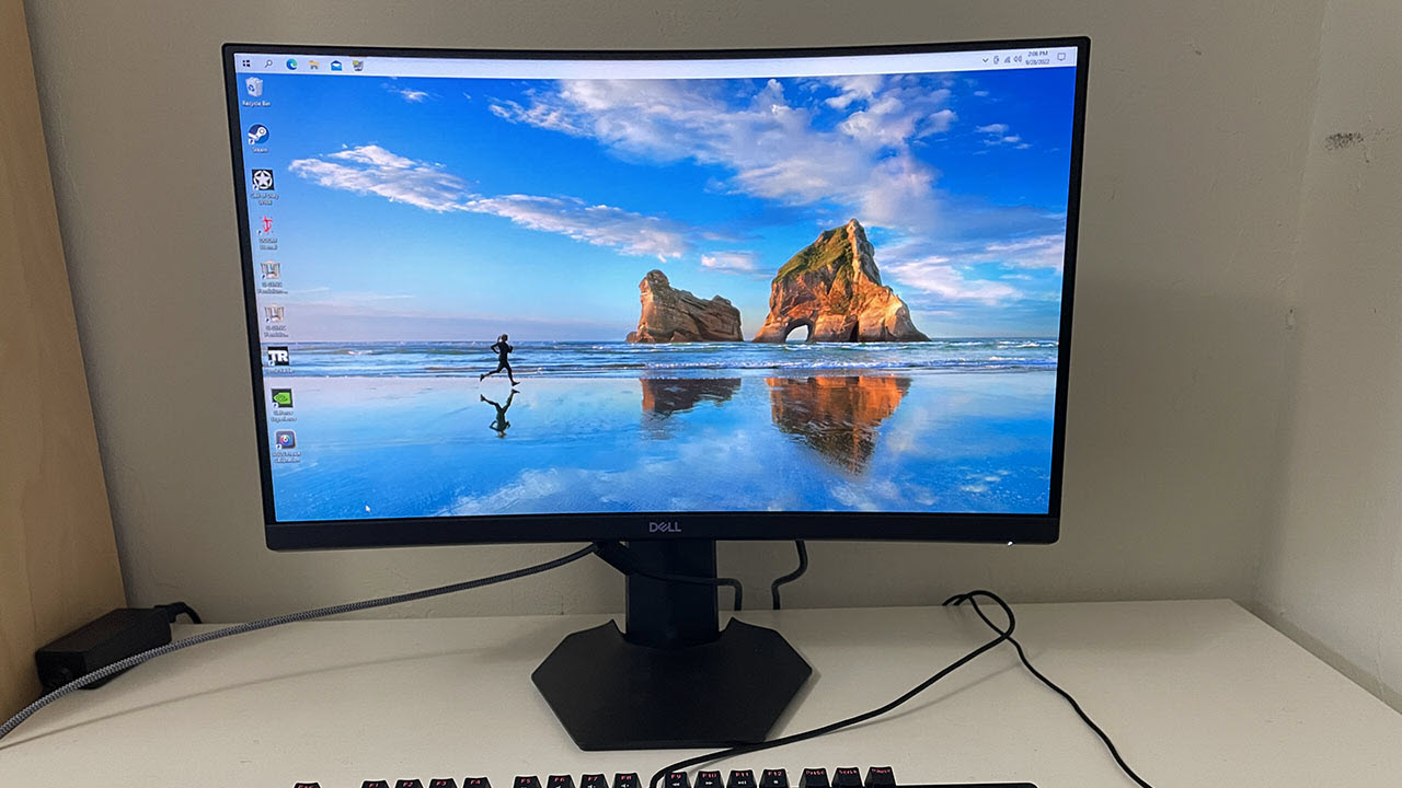 Dell S2422HG 24-inch Curved 165 Hz Gaming Monitor Review: Big Fun And Solid  Performance On A Budget | Tom's Hardware