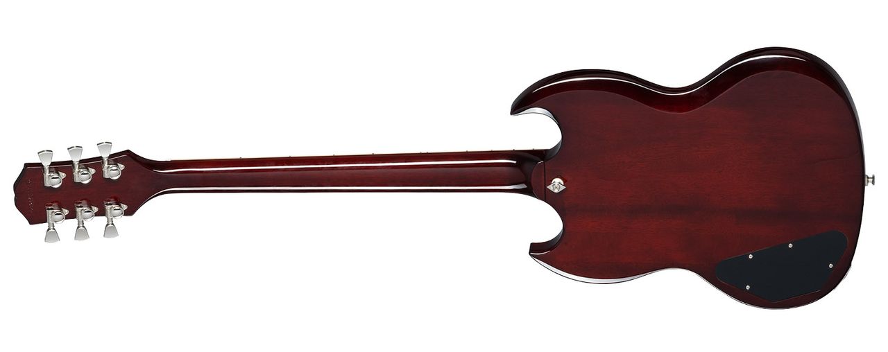 Epiphone Modern FIgured SG, in new Purple Burst and Mojave Burst finishes for 2024