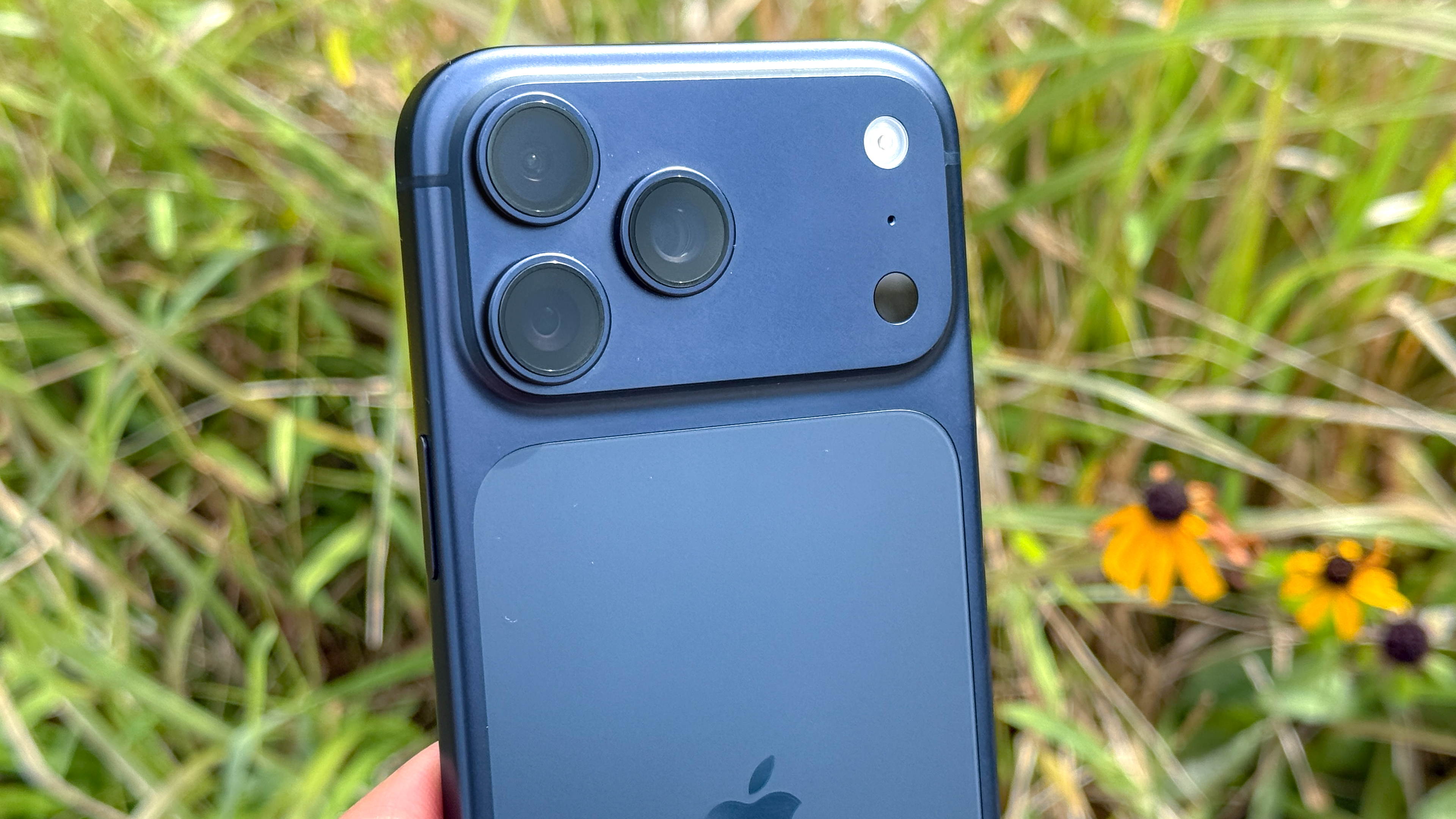 iPhone 17 Pro Max shown in hand
