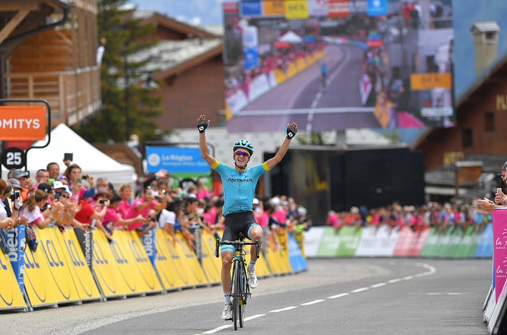 Pello Bilbao (Astana) wins stage 6 at Criterium du Dauphine