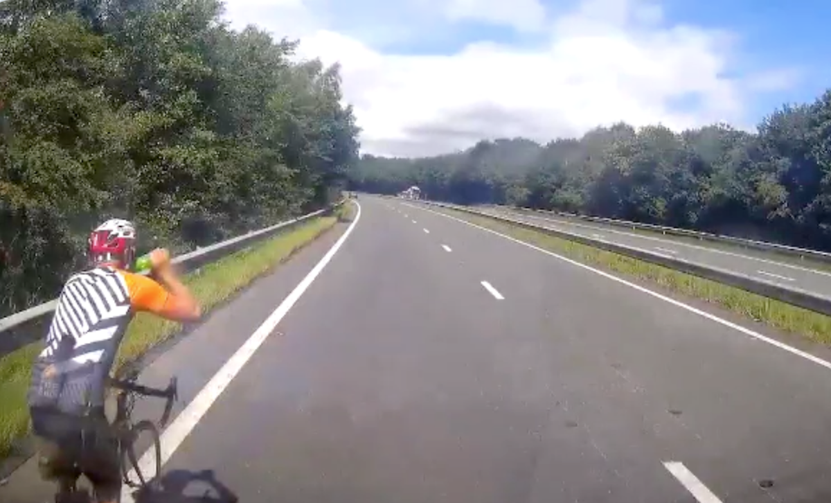 Cyclist knocked unconscious after van hits him at 70mph, driver fined £ ...
