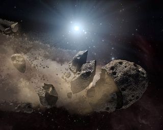 Dead Stars Harbor Asteroids