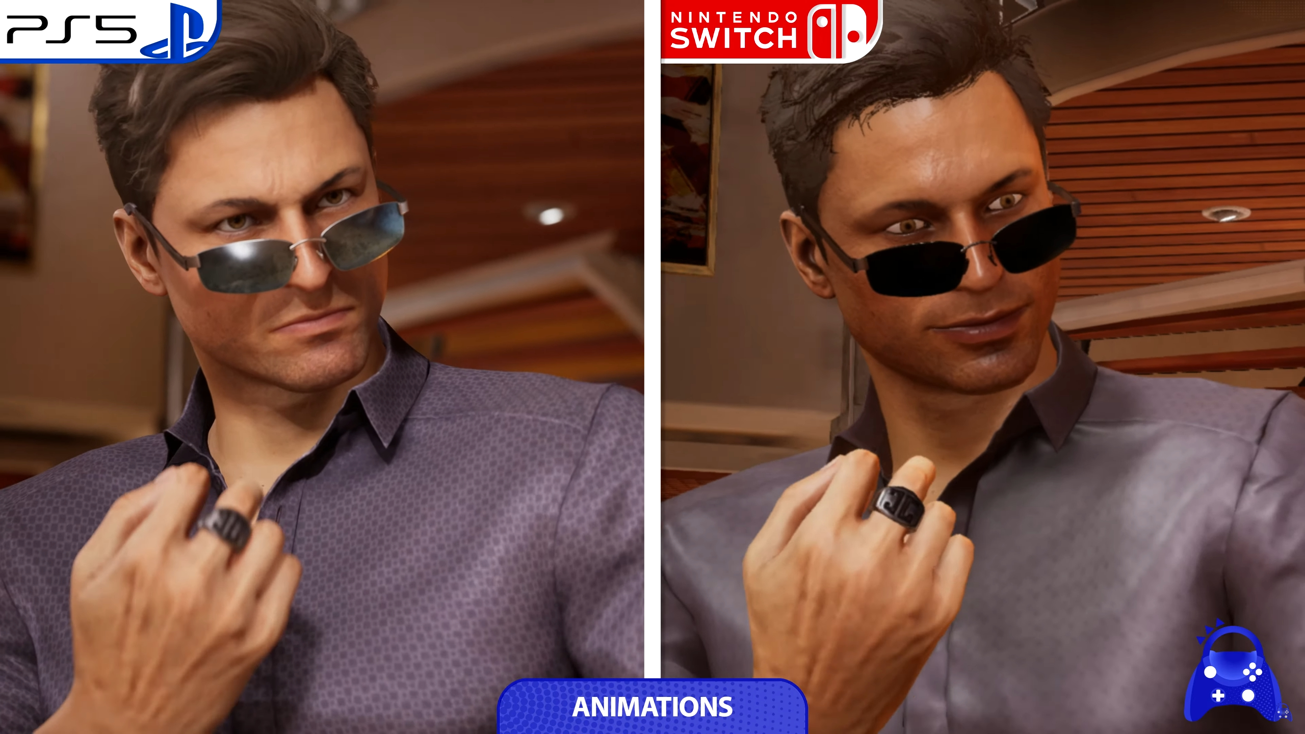 Johnny Cage MK1 Switch vs PS5