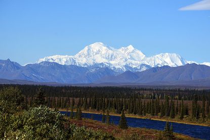 Denali, the highest peak on the continent.