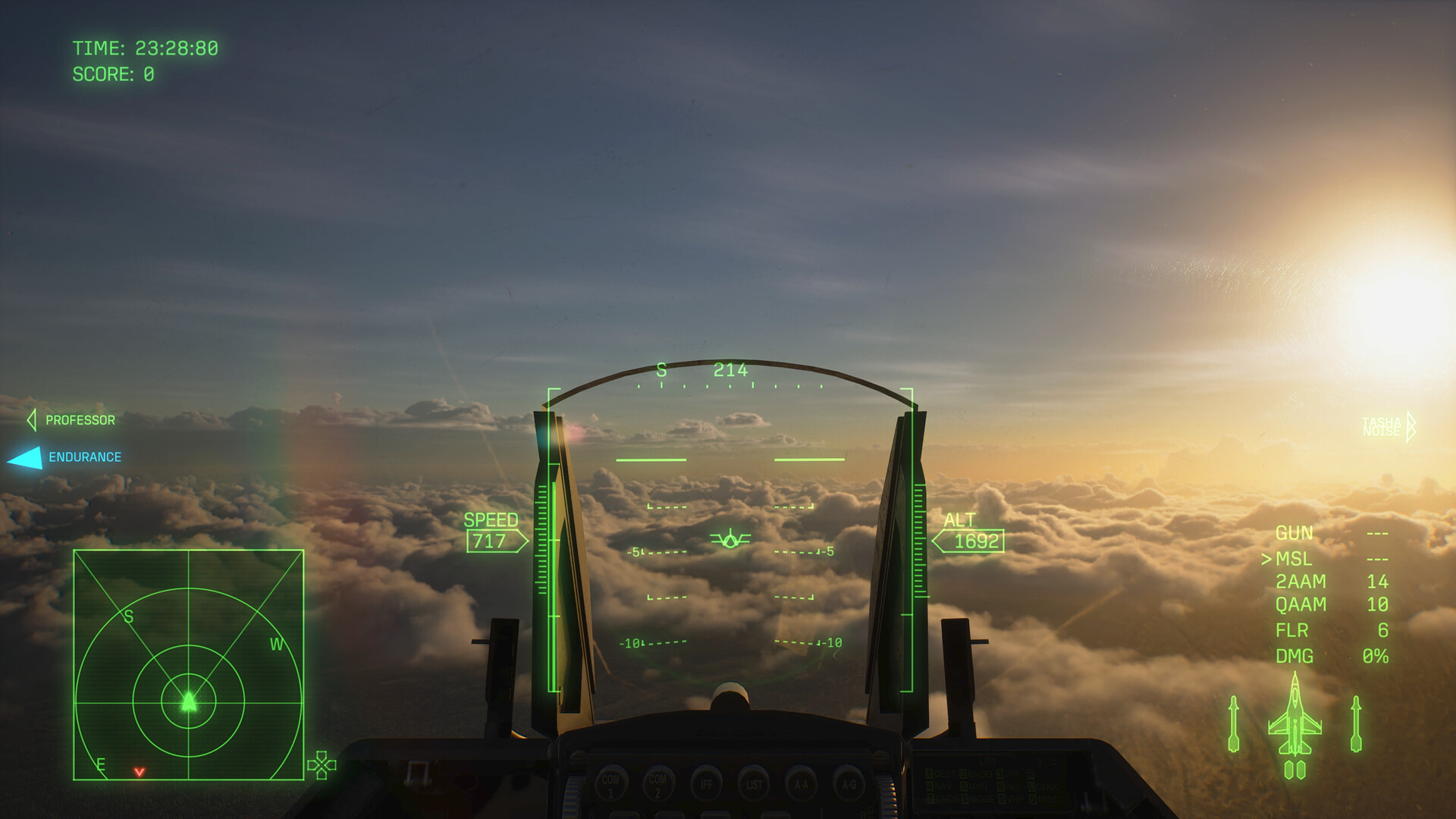 A promotional Ace Combat 8 screenshot.