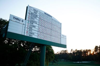 The Masters Scoreboard