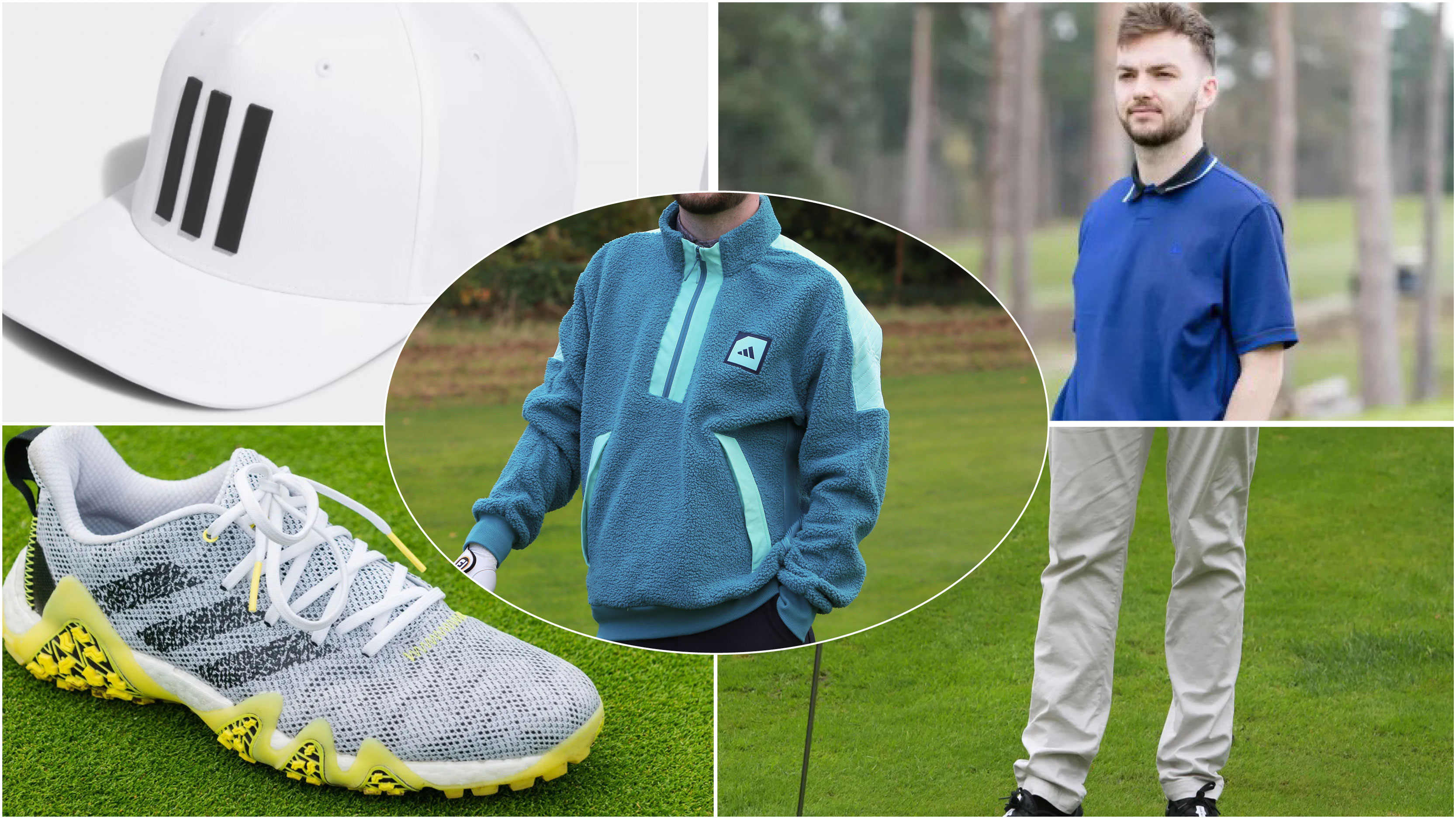 Adidas primeknit golf online sweater