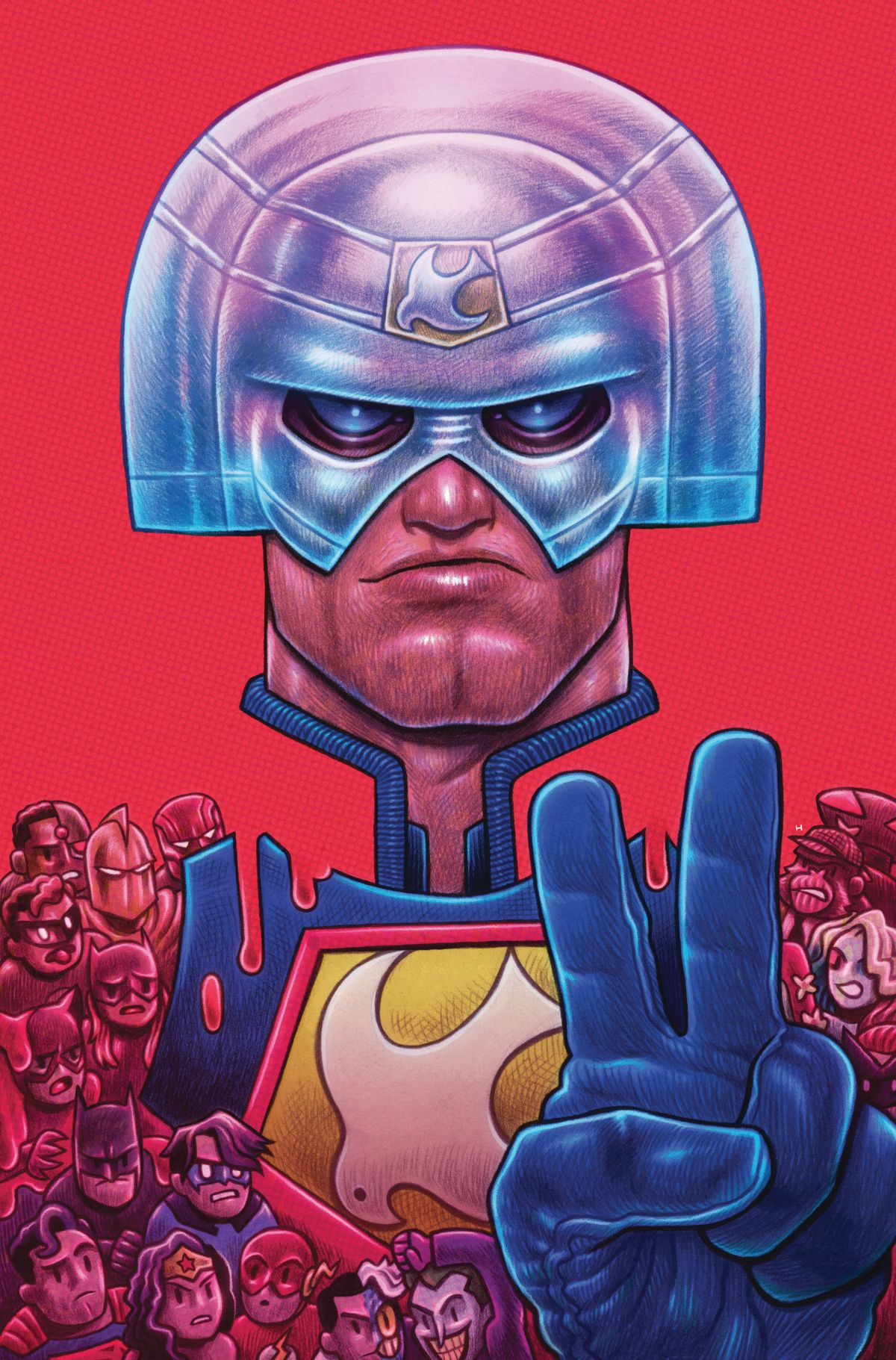 Peacemaker Tries Hard! #1 covers