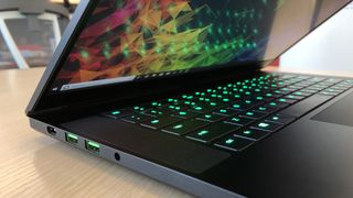 Razer Blade 15 (2019) left side ports