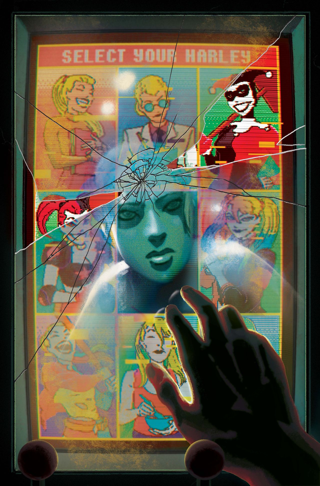 A screen saying "Select your Harley".