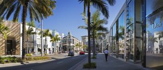 image of rodeo drive in beverly hills