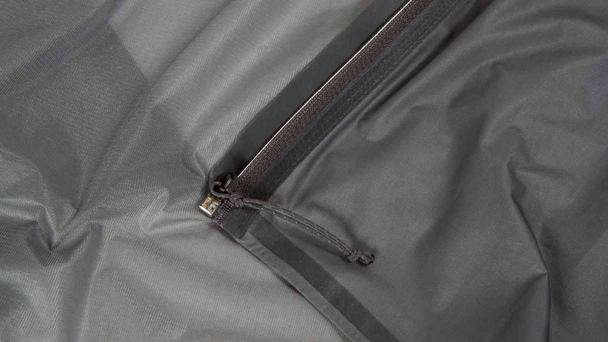POC Supreme Rain Jacket zipper detail