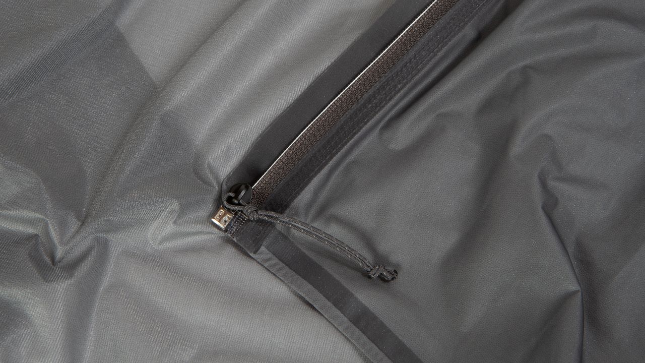 POC Supreme Rain Jacket zipper detail