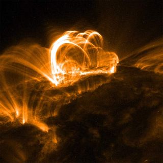 Solar Flare Hits Earth and Mars
