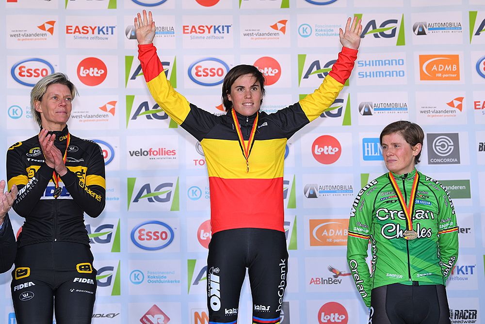 World champion Sanne Cant wins Belgian cyclo-cross tittle