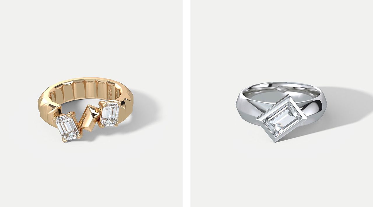 Hannah Martin&#039;s offbeat engagement rings