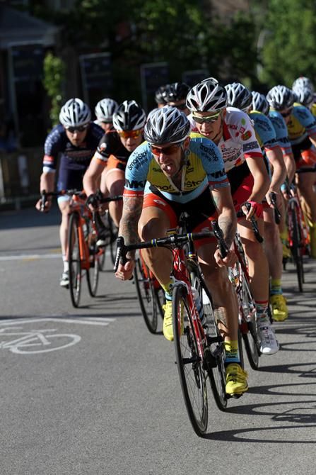 Adam Meyerson leads a late-race chase