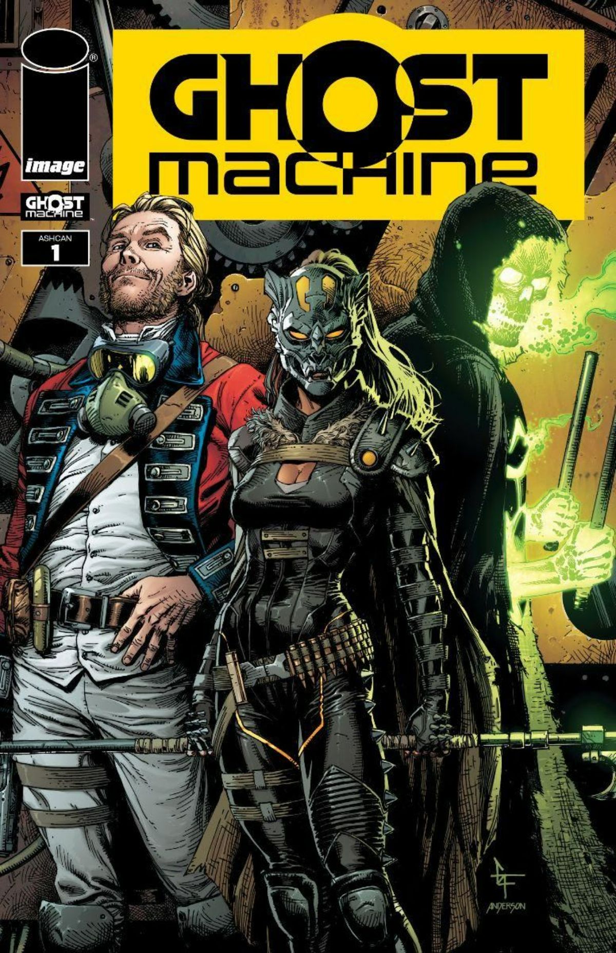 Ghost Machine comics