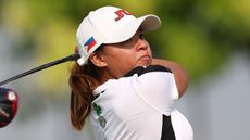 Rianne Mikhaela Malixi takes a shot during the Women's Amateur Asia-Pacific Championship