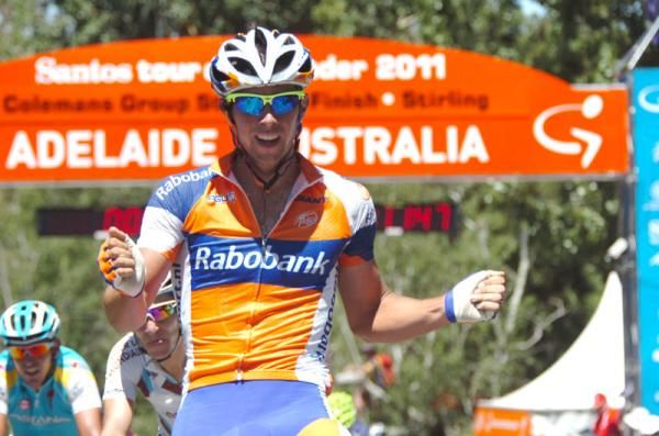 Michael Matthews (Rabobank Cycling Team) takes the biggest win of his young career