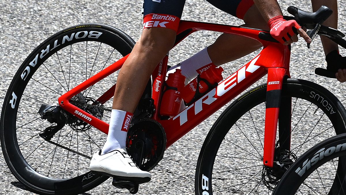 Close Up of New Trek Madone spotted in Criterium du Dauphine