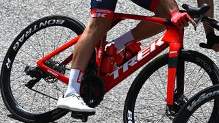 Close Up of New Trek Madone spotted in Criterium du Dauphine