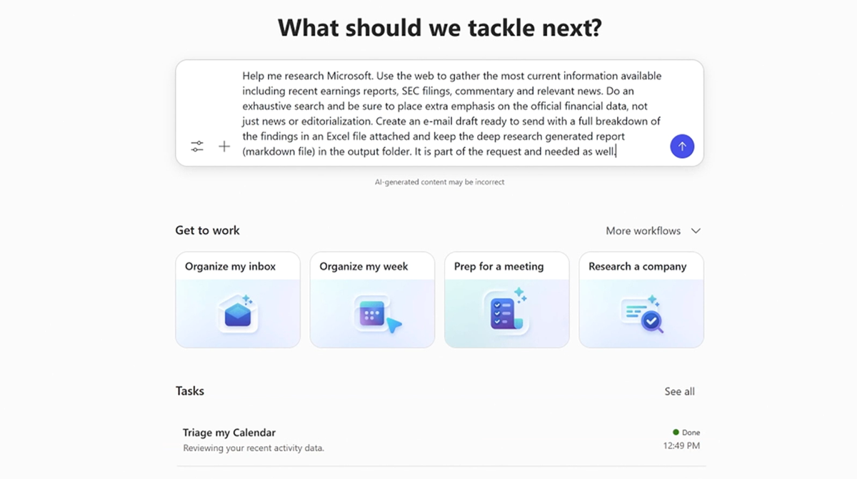 Microsoft makes Copilot Cowork open to everyone, and wants to help you tackle even the trickiest work tasks