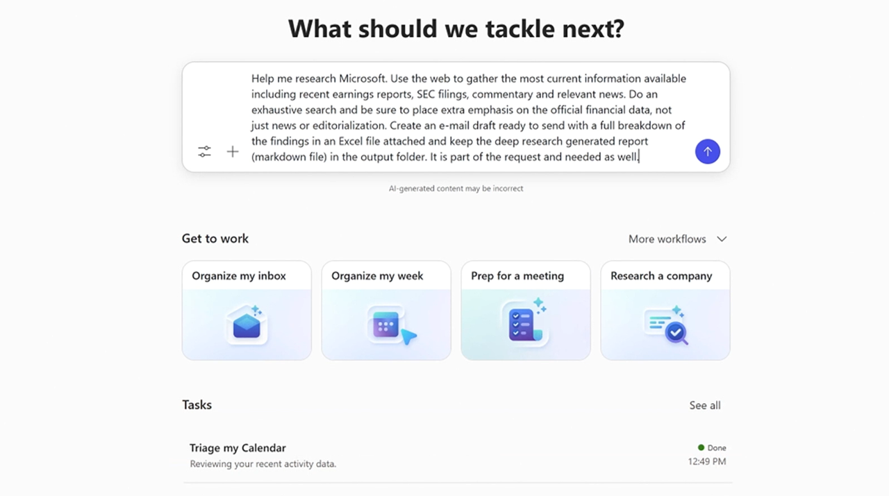 Microsoft makes Copilot Cowork open to everyone, and wants to help you tackle even the trickiest work tasks