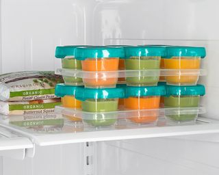 4 PCS Fruit Storage Containers for Fridge with Removable Colander, Airtight  Food Storage Container, Dishwasher Safe Produce Saver Container for